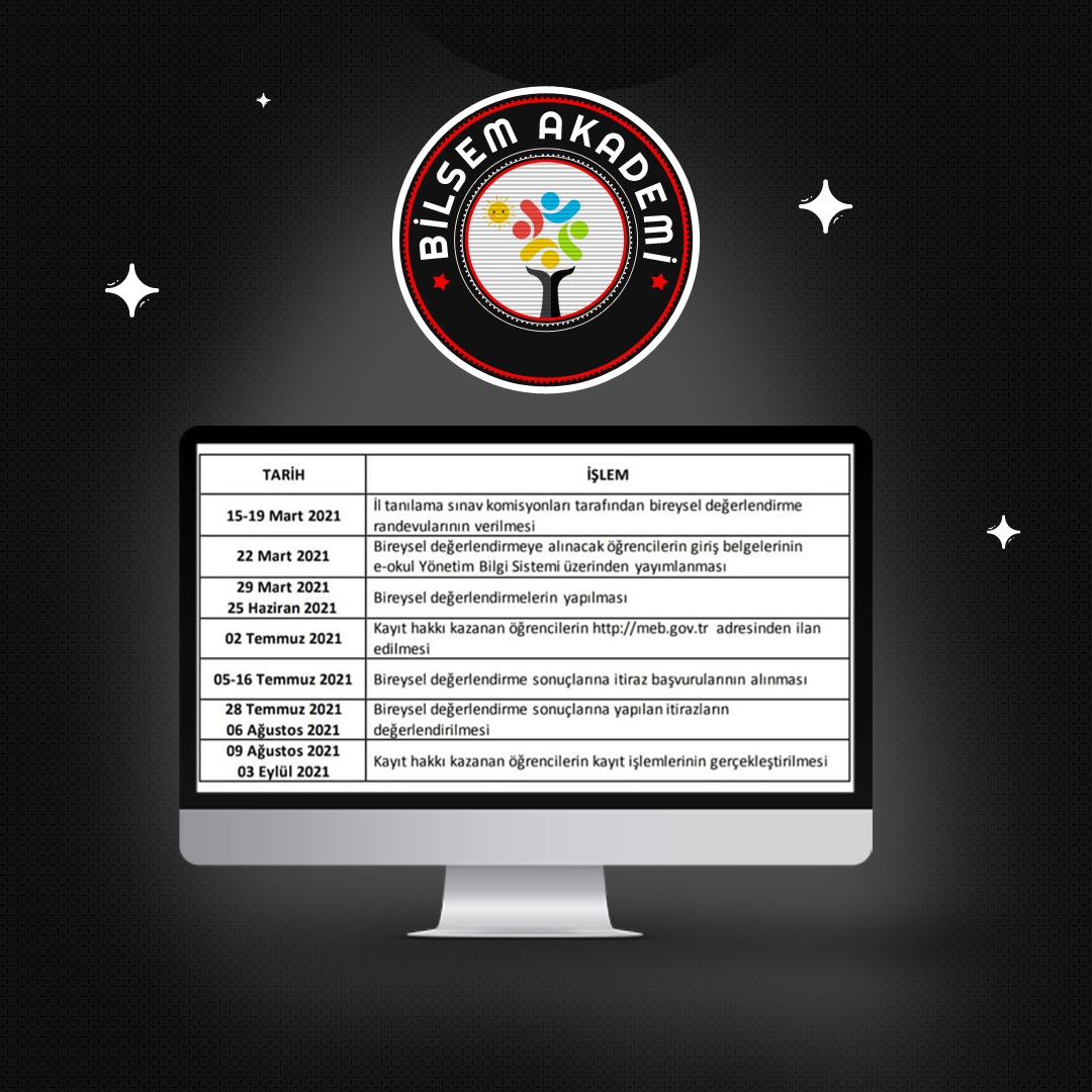 BİLSEM 2021 Sınav Tarihi Açıklandı